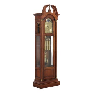 Howard Miller Cherry Grandfather Hall Clock For Sale