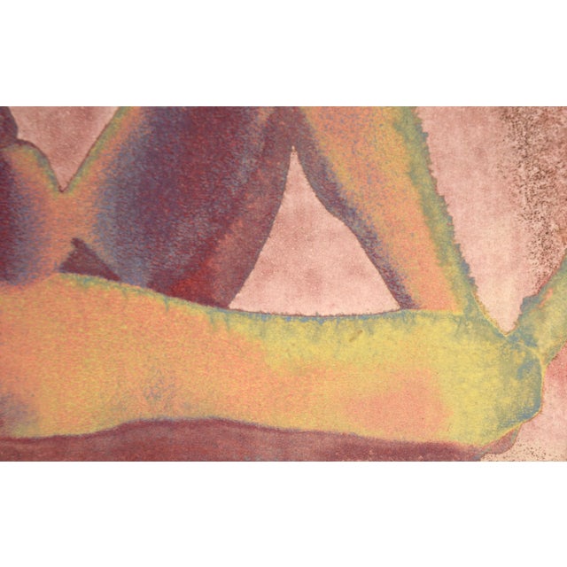 Contemporary Vintage Figurative Nude - Steel Plate Etching by Patricia A. Pearce For Sale - Image 3 of 8