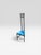 Memphis Vintage Ladder Back Chair in the Style of Cassini, Memphis Milano in Character. For Sale - Image 3 of 9