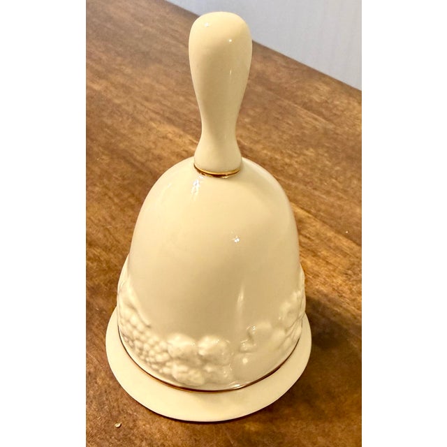 Metal 1980s Lenox Fruits of Life Bell For Sale - Image 7 of 12