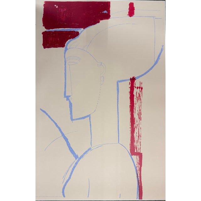 Paper Amedeo Modigliani, Sculptural Head, 2000s, Paper For Sale - Image 7 of 7