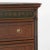 Brown Tall Original Painted Pine Chest of Five Drawers, Dated 1850 For Sale - Image 8 of 12