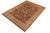 Rustic Bohemien Ziegler Brown Tan Hand-Knotted Wool Rug - 8'3'' X 9'11'' For Sale - Image 3 of 8
