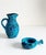 Mid-Century Modern Blue Ceramics by Charles Cart, 1960s, Set of 2 For Sale - Image 4 of 18