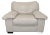 Italsofa Beige Leather Lounge Armchair – Comfortable and Stylish For Sale