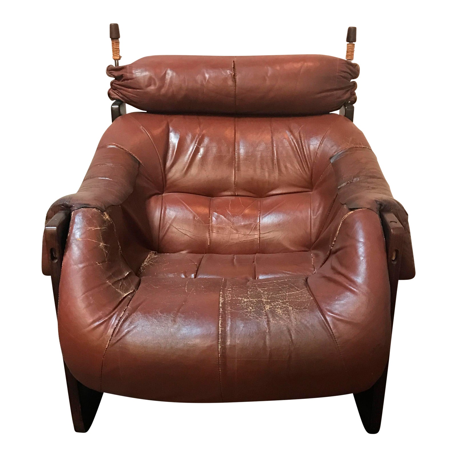 Percival Lafer Rosewood Lounge Chair | Chairish