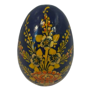 Vintage Polish Paper Mache Egg