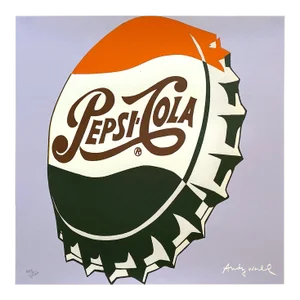 Andy Warhol Vintage 1986 Limited Edition Large Fine Art Lithograph Print " Pepsi - Cola " 1962