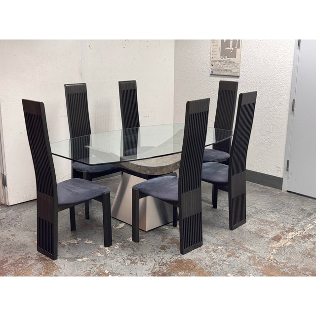 Pietro Costantini for Ello Furniture Italian Dining Chairs, Vintage Set of Six For Sale - Image 12 of 12