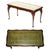 Bevan Funnell Coffee Table in Green Leather and Beech Wood For Sale - Image 10 of 10