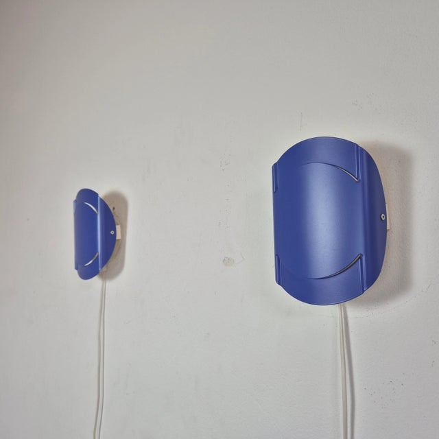 Mid-Century Space Age Model 3050 Wall Lamps from Lyfa, 1960s, Set of 2 For Sale - Image 3 of 12