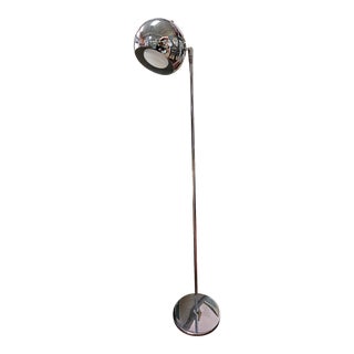 Mid Century Modern Sonneman Style Chrome Eyeball Floor Lamp For Sale
