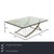 The 1150 glass table by Rolf Benz impresses with its timeless design. The rectangular glass top with minimally rounded...