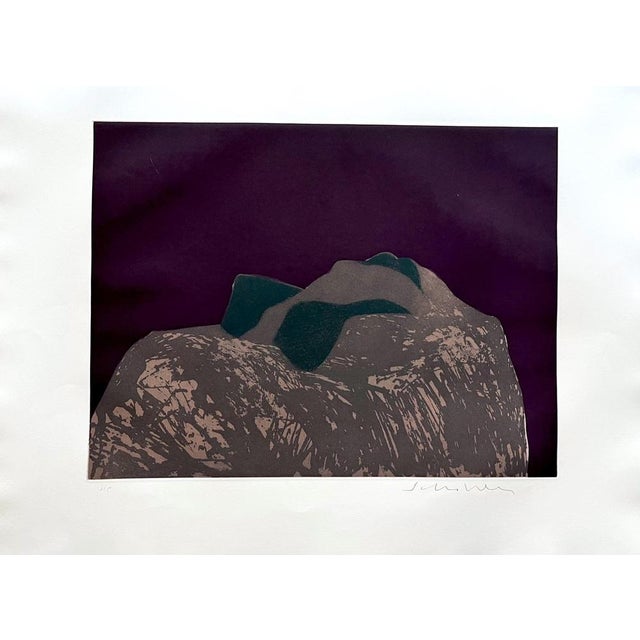 Contemporary Fritz William Scholder, Lovers, 1982, Etching For Sale - Image 3 of 3