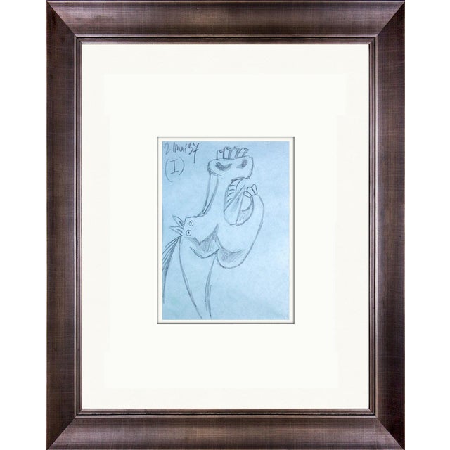 Abstract 1990s Pablo Picasso Guernica Horse Study Prints - A Pair For Sale - Image 3 of 7
