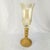 Glass Late 20th Century Bombay Glass Decanter Set 6 Glasses Gold Frosted Stems Made in Poland For Sale - Image 7 of 13
