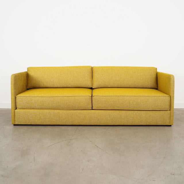 Scandinavian Yellow Sofa, 2000s For Sale - Image 11 of 11