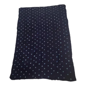 Fine Indigo Cloth - Mossi Tribe Burkina Faso 53" H by 40" W
