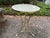 Mid-Century Modern 1970s Italian Brass and Capiz Shell Table For Sale - Image 3 of 10