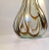 Orange Large Art Nouveau Glass Vase with Amber Threading, 1910s For Sale - Image 8 of 11