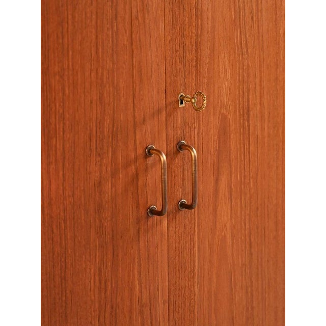 Scandinavian Teak Highboard, 1950s For Sale - Image 9 of 12