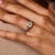 1950s Mid Century Gia 3.05 Carat Old European Cut Diamond Platinum Engagement Ring, Size 5.75 For Sale - Image 5 of 6