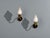 1950s Mid-Century Modern Fog & Mørup, Wall Lights, Brass, Glass - a Pair For Sale - Image 4 of 10