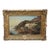 Zimermann German Oil on Board Mediterranean Coastal Landscape & Cliffside 19thC For Sale