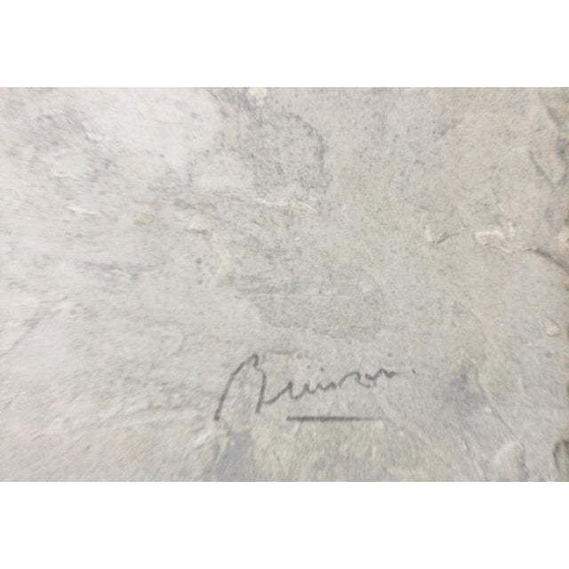 Pierre Marie Brisson, Composition, 1980, Carborundum Engraving For Sale - Image 4 of 7