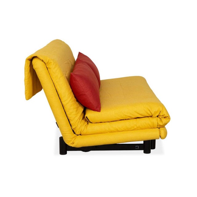 Yellow Orange Fabric Multy Three-Seater Sofa with Manual Function from Ligne Roset For Sale - Image 9 of 12