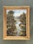Rustic Vintage Monumental Original Everglades Oil Painting on Canvas For Sale - Image 3 of 12
