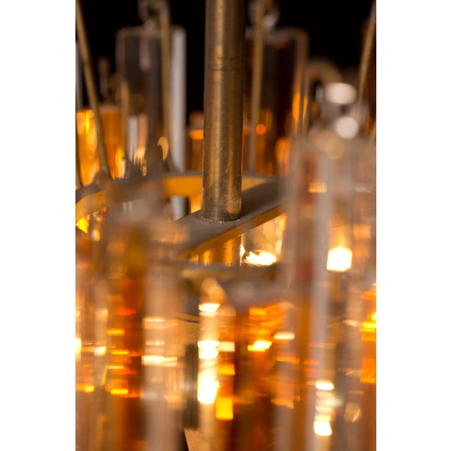 Mid-Century Murano Chandelier by Marcel Barbier for Veronese, Italy, 1970 For Sale - Image 4 of 10