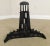 Vintage Ornamental Iron Light House For Sale - Image 4 of 13