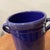 Late 20th Century Vintage Original Italian Ceramic Blue Glazed Wine Cooler Handmade by Habitat For Sale - Image 5 of 12