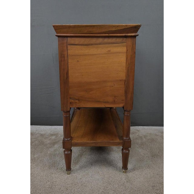 Small Louis-Philippe Walnut Side Table, 19th Century For Sale - Image 13 of 18