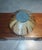 Beige Large Vintage Vase in Leaves, 1950s For Sale - Image 8 of 15