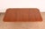 1960s Baker Furniture Style Georgian Banded Mahogany Double Pedestal Dining Table, Newly Refinished For Sale - Image 5 of 15