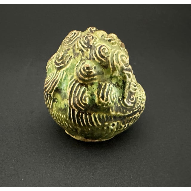 19th Century Chinese Foo Dog Water Coupe For Sale - Image 4 of 5