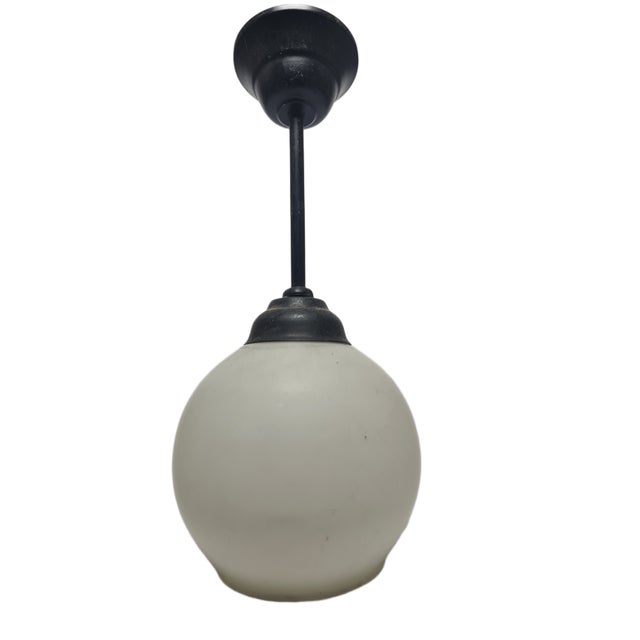 1970s Vintage Communist Pendant Lamp, Poland, 1970s For Sale - Image 5 of 8