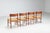 Wood Danish Dining Chairs in Teak and Paper Cord, Denmark, 1960, Set of 4 For Sale - Image 7 of 16