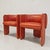 Leather Dinette Tub Chairs by Luigi Massoni for Poltrona Frau, 1970s, Set of 2, in Very Good conditions. Designed 1970 to...