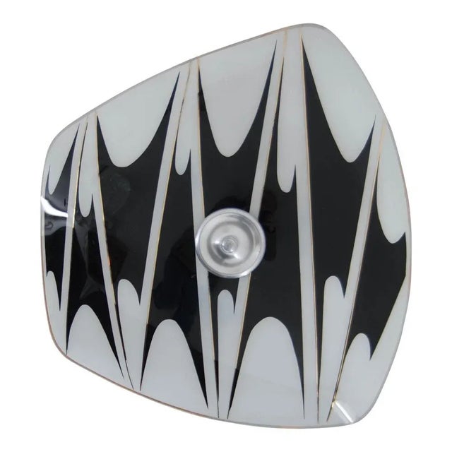 Mid-Century Aluminum Chandelier, 1950s For Sale - Image 10 of 10