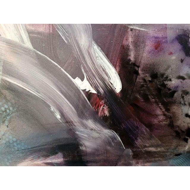 Early 21st Century Ovidiu Kloska, All the Sky from a Single Wing, Mixed on Canvas, Framed For Sale - Image 5 of 9