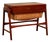 Teak Side or Sewing Machine Table, Denmark, 1950s-1960s For Sale