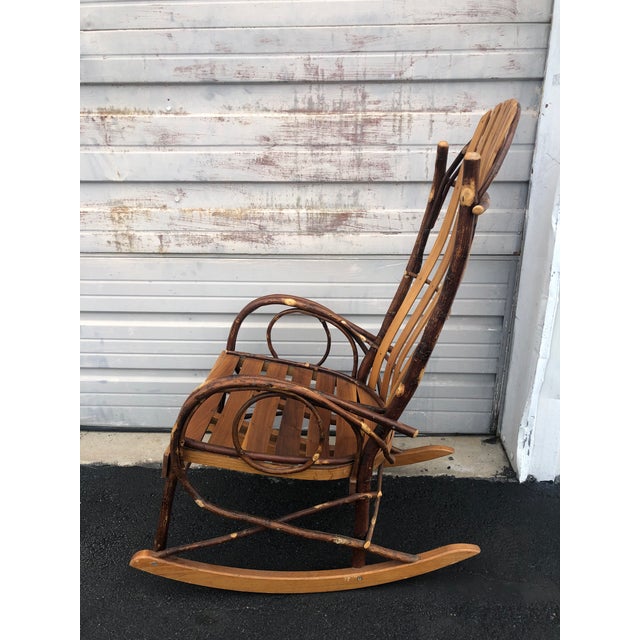 Vintage Twig Amish Rocking Chair Chairish