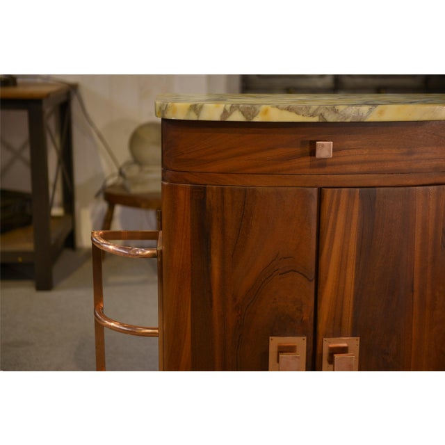 Vintage Art Deco Console Table, 1940s For Sale - Image 12 of 14