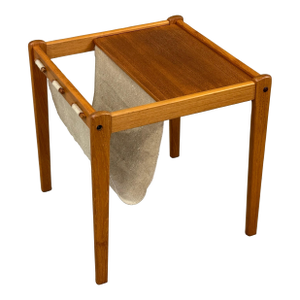 Mid 20th Century Danish Modern Teak Magazine Rack by BRDR Furbo