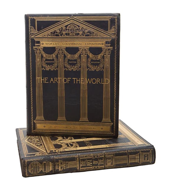 19th Century Art of the World Columbian Exposition Books - 2 Volumes For Sale - Image 11 of 11