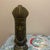 Gothic 1969 Vintage Old Crow Ceramic Chessmen Decanter - Dark Bishop For Sale - Image 3 of 10