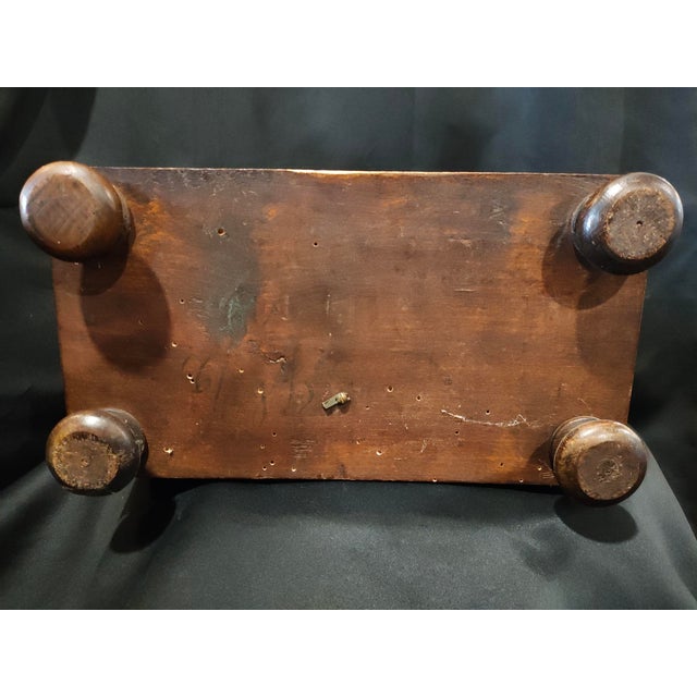 19th Century French Renaissance Revival Heraldic Knight Cabinet / Comtoise Clock Case For Sale - Image 12 of 13